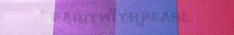 Violet satin on white, black, blue, red swatch. On black it is very purple in light.